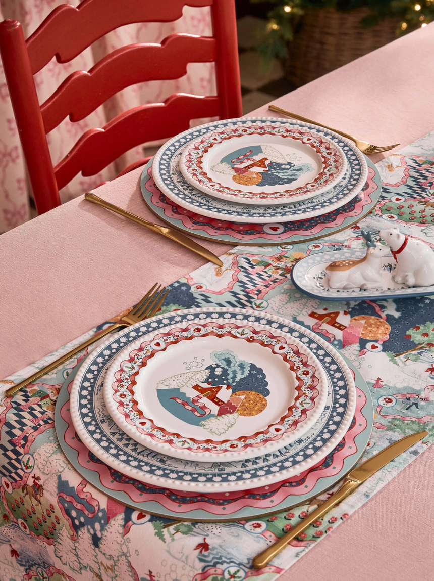 Cath Kidston Magical Winter Set Of 4 Placemats & Coasters