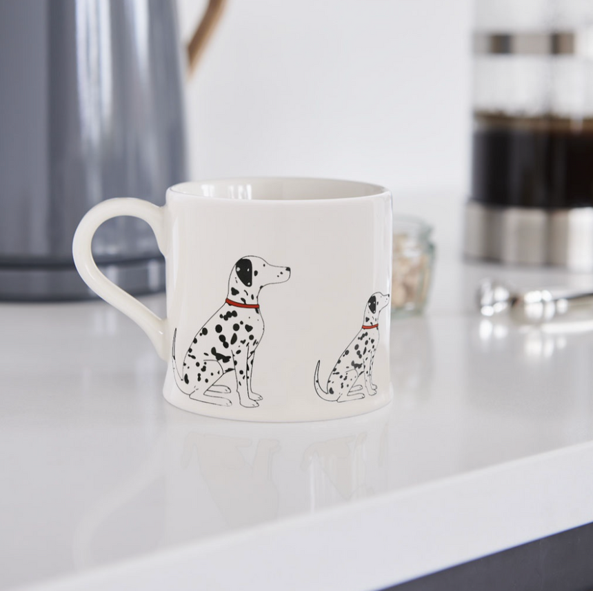 Sweet William Ceramic Mug, Dalmatian