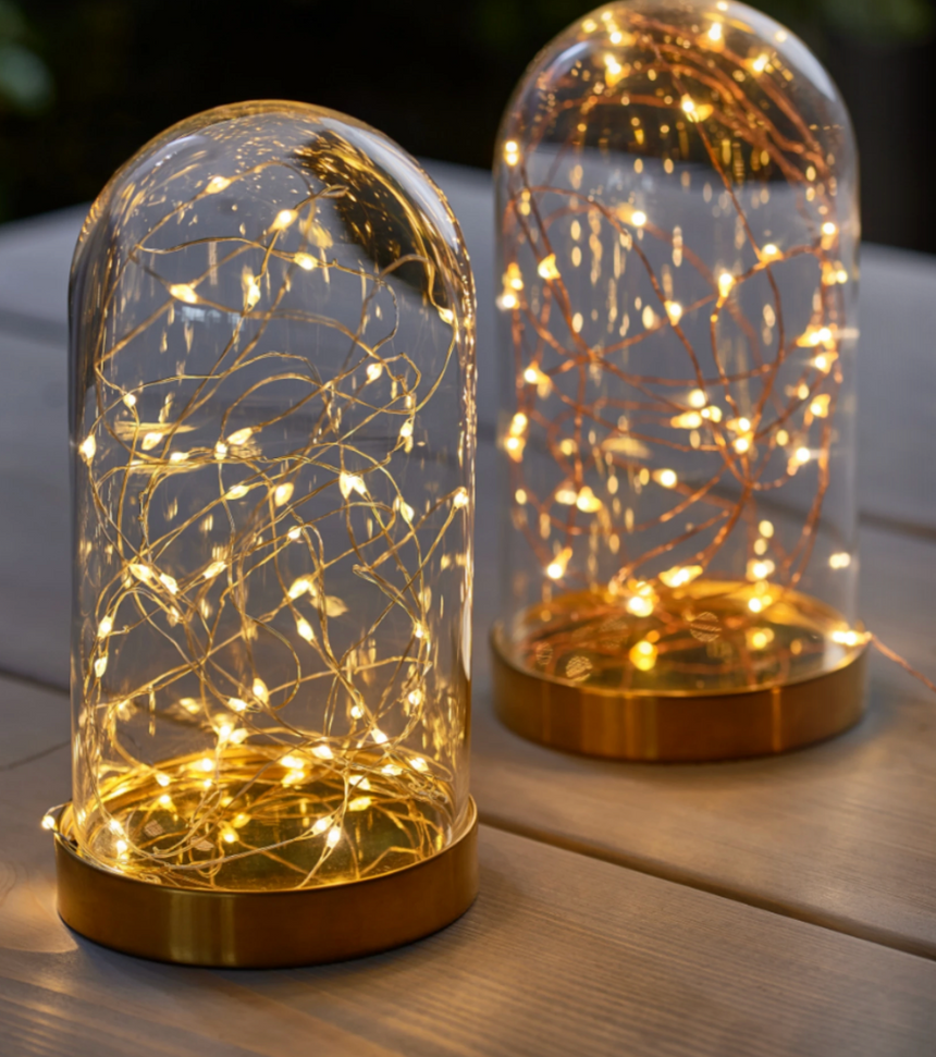 Cluster LED Fairy Lights Copper 7.5 M (Mains Powered)