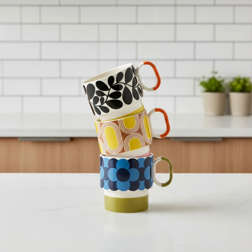 Orla Kiely Aura Stacking Mug