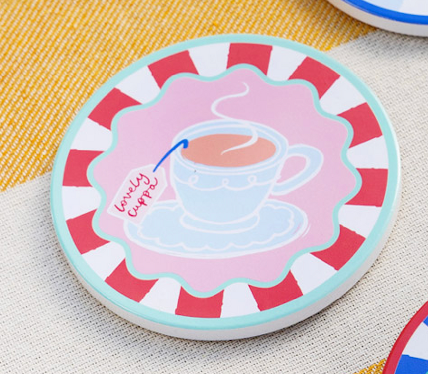 Talking Tables Bon Appetit Drink Icons Coaster