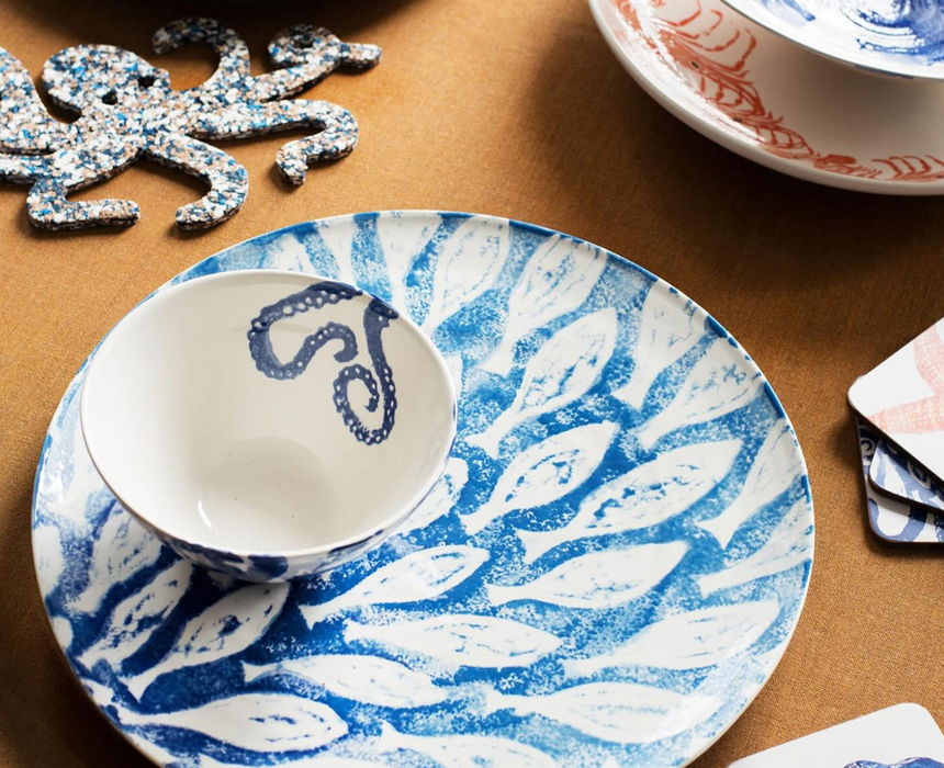 Bliss Home Serving Platter, Shoal Fish