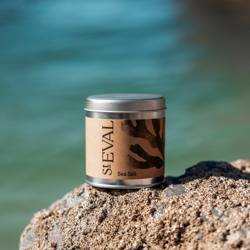 St Eval Sea Salt Scented Tin Candle