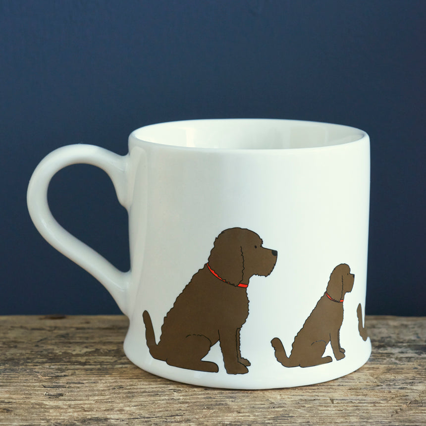 Sweet William Ceramic Mug, Cockapoo ( Brown )
