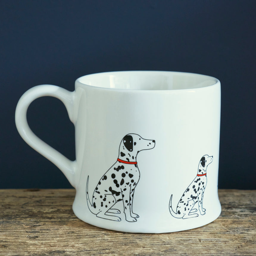 Sweet William Ceramic Mug, Dalmatian