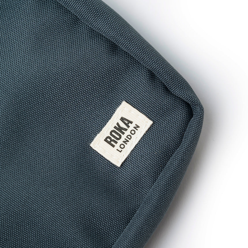 Roka London Bond Crossbody Bag, Smoke (Sustainable Canvas)