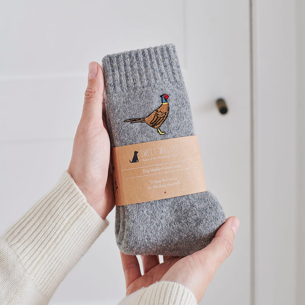 Sweet William Countryside Walking Socks, Pheasant
