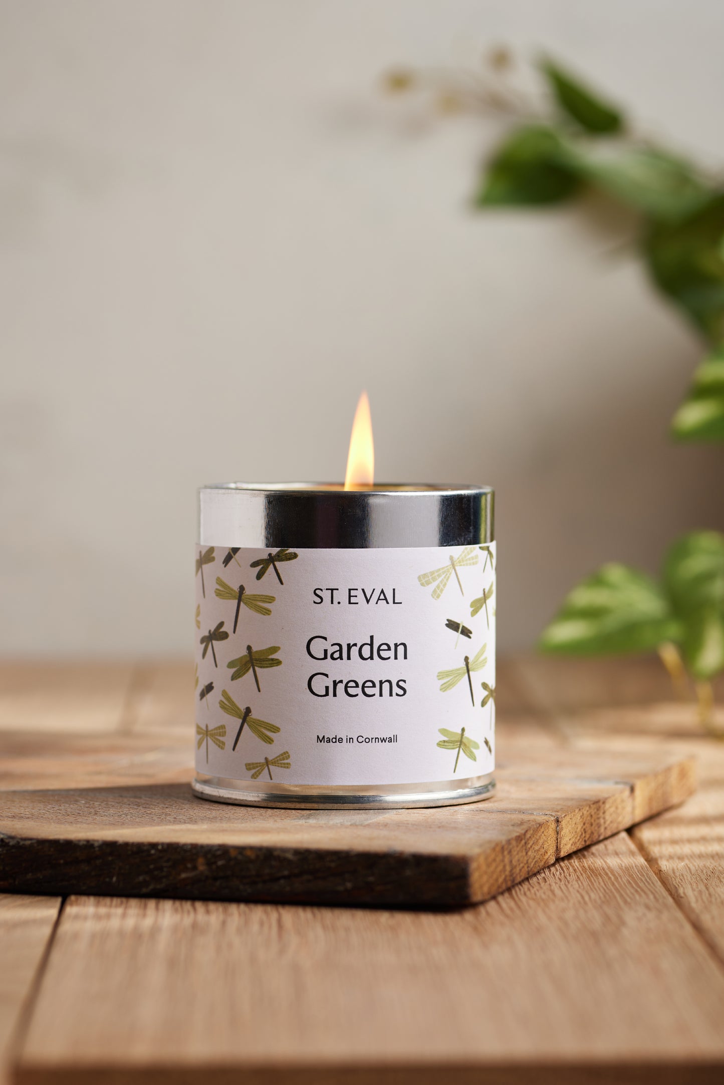 St Eval Garden Greens Scented Tin Candle