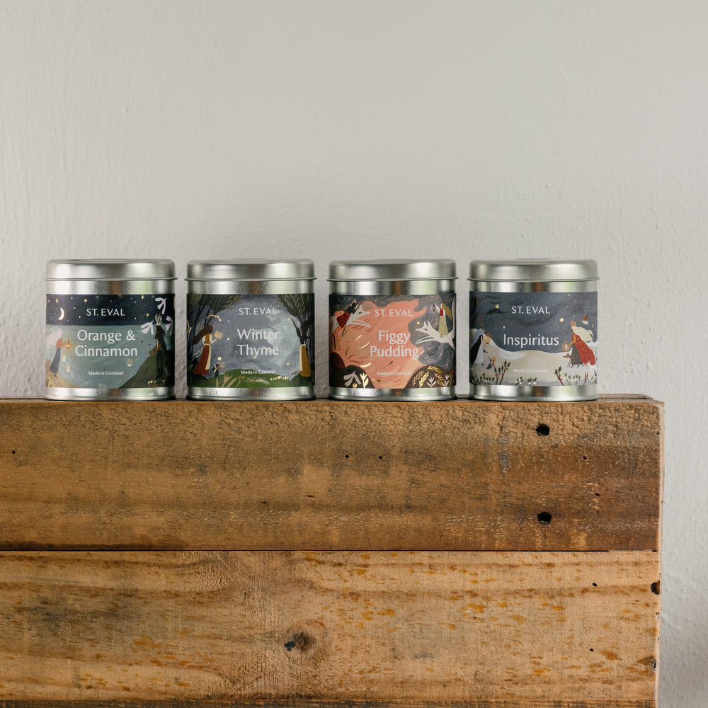 St Eval  Winter Edition Orange & Cinnamon Scented Tin Candle