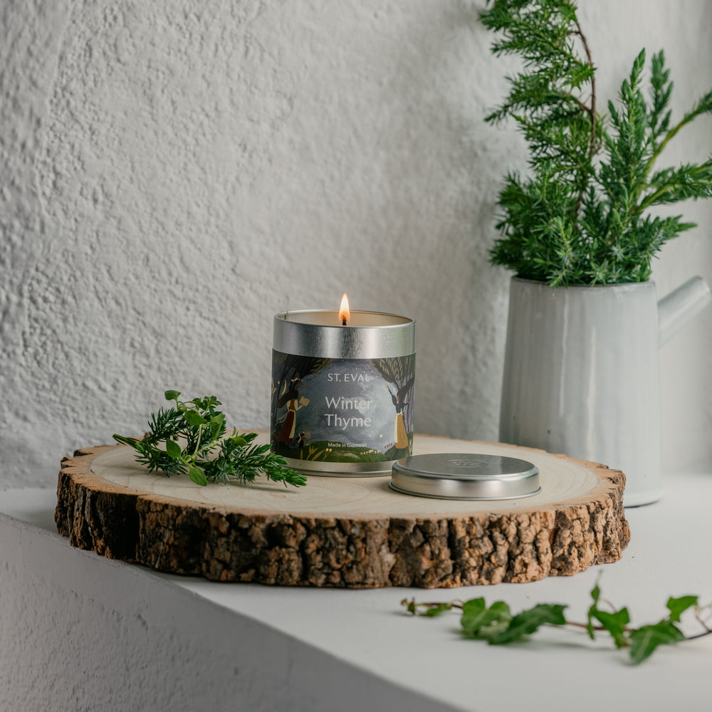 St Eval Winter Edition Winter Thyme Scented Tin Candle