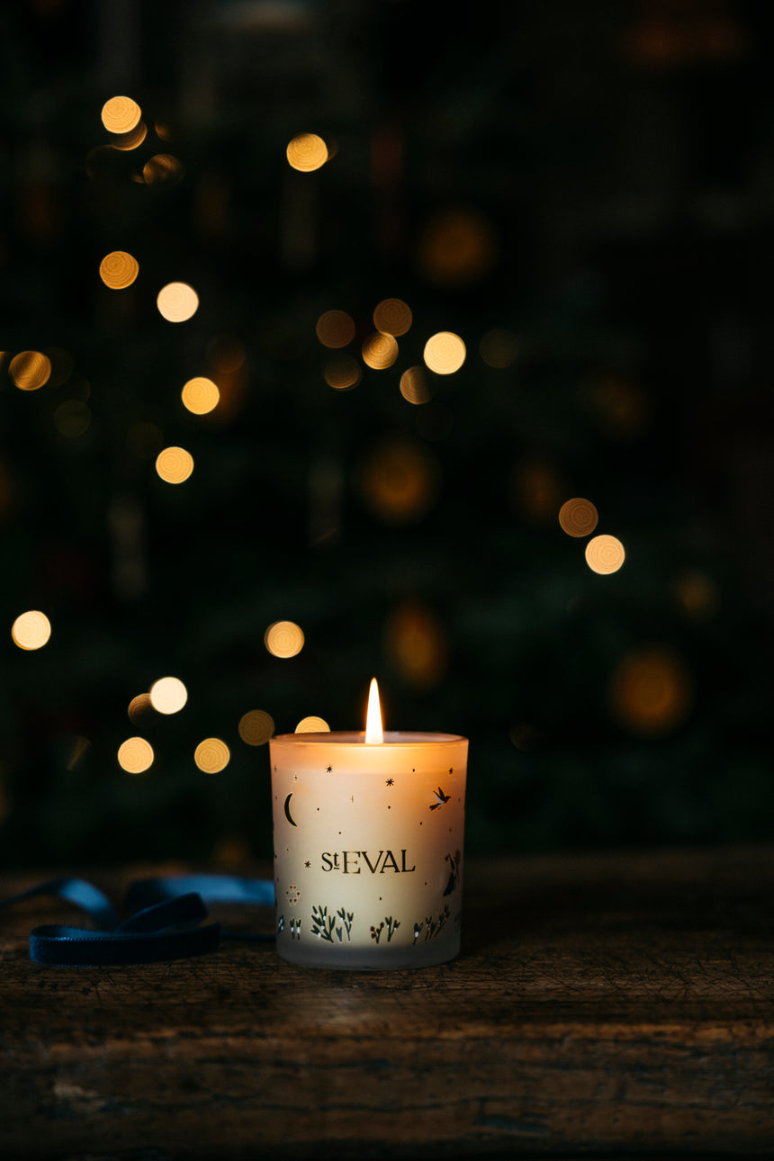 St Eval Winter Thyme Scented Candle ,Wonderland Glass