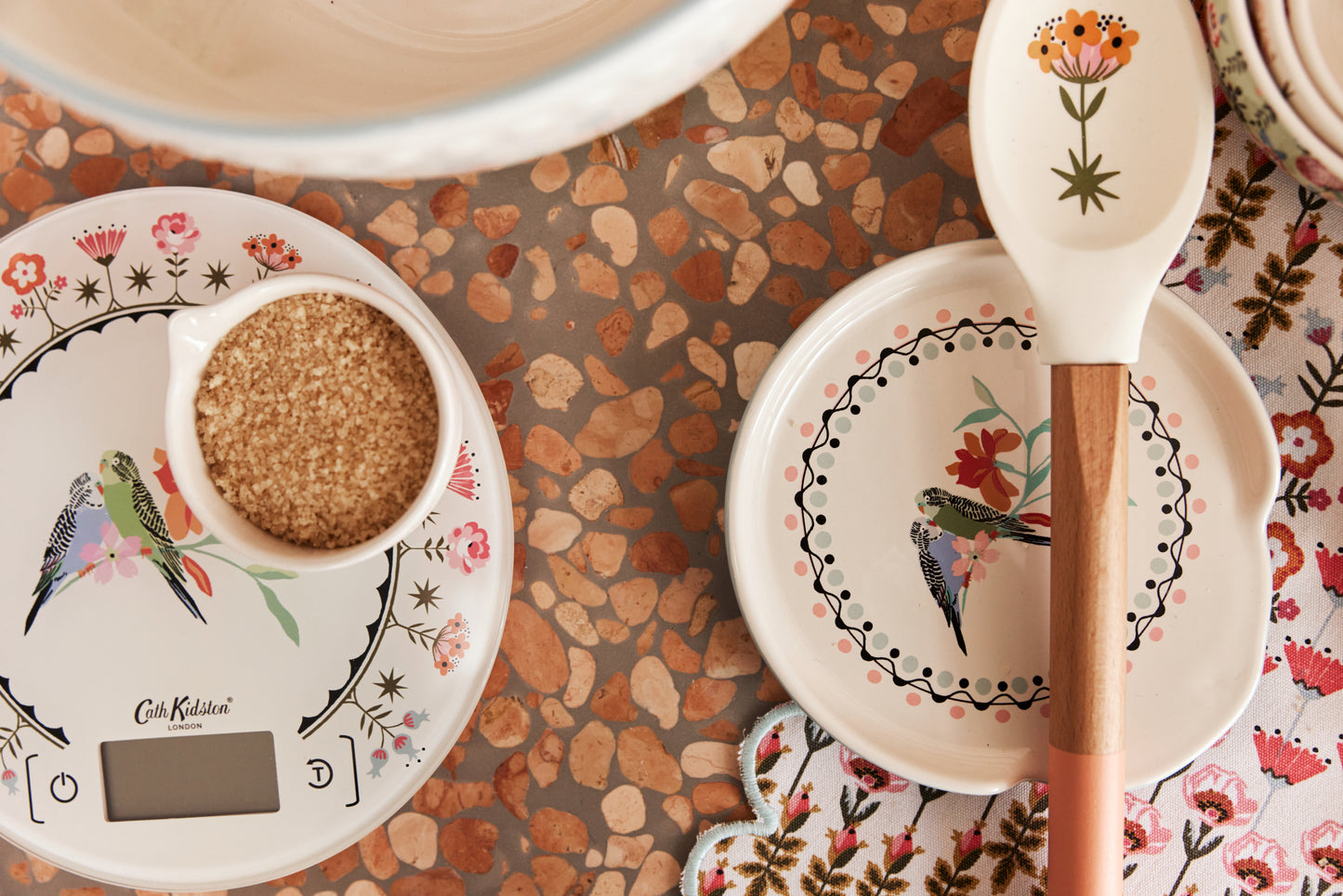 Cath Kidston Painted Table Ceramic Spoon Rest