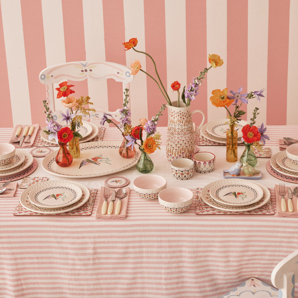 Cath Kidston Painted Table Ceramic Ramekins(Set Of 2)
