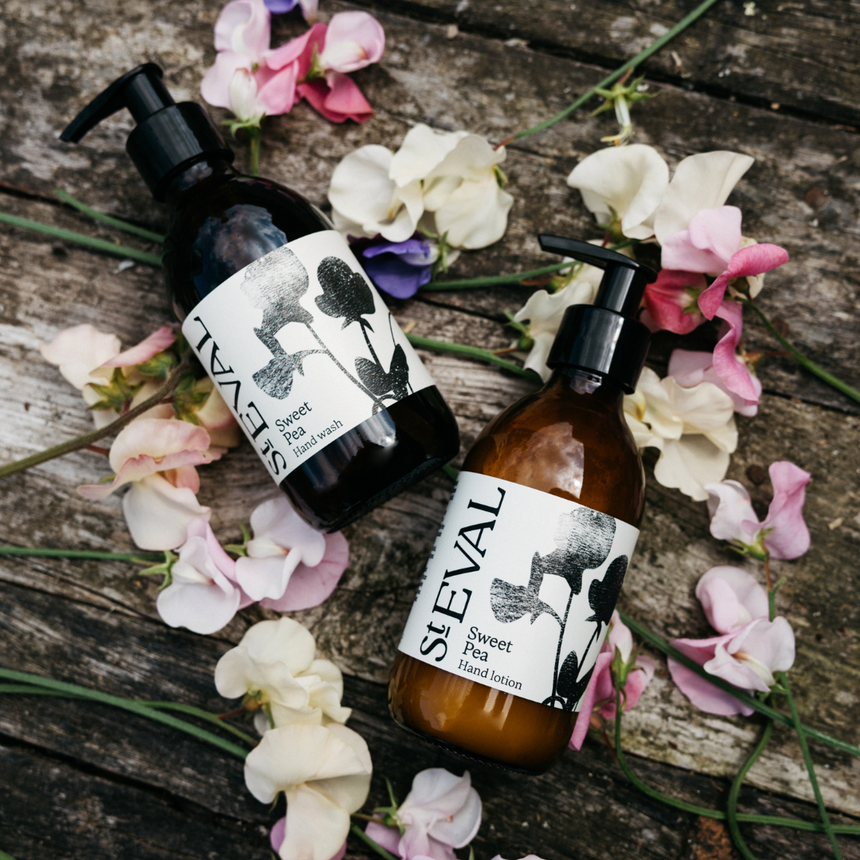 St Eval Sweet pea Hand Care Gift Set