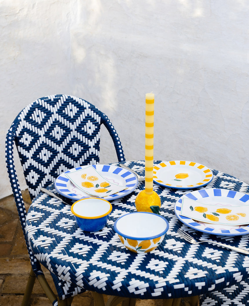 Talking Tables Bon Appetit Enamel Lemon Bowl (12 CM)