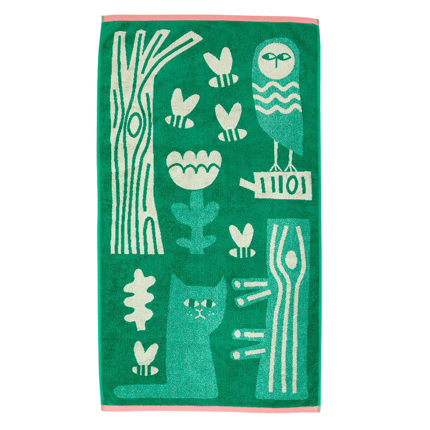 Donna Wilson Birds & Bees Bath Towel