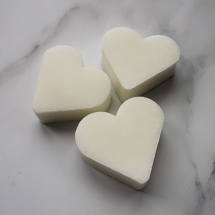 The English Soap Company Signature,Lemon & Mandarin Mini Heart Soaps