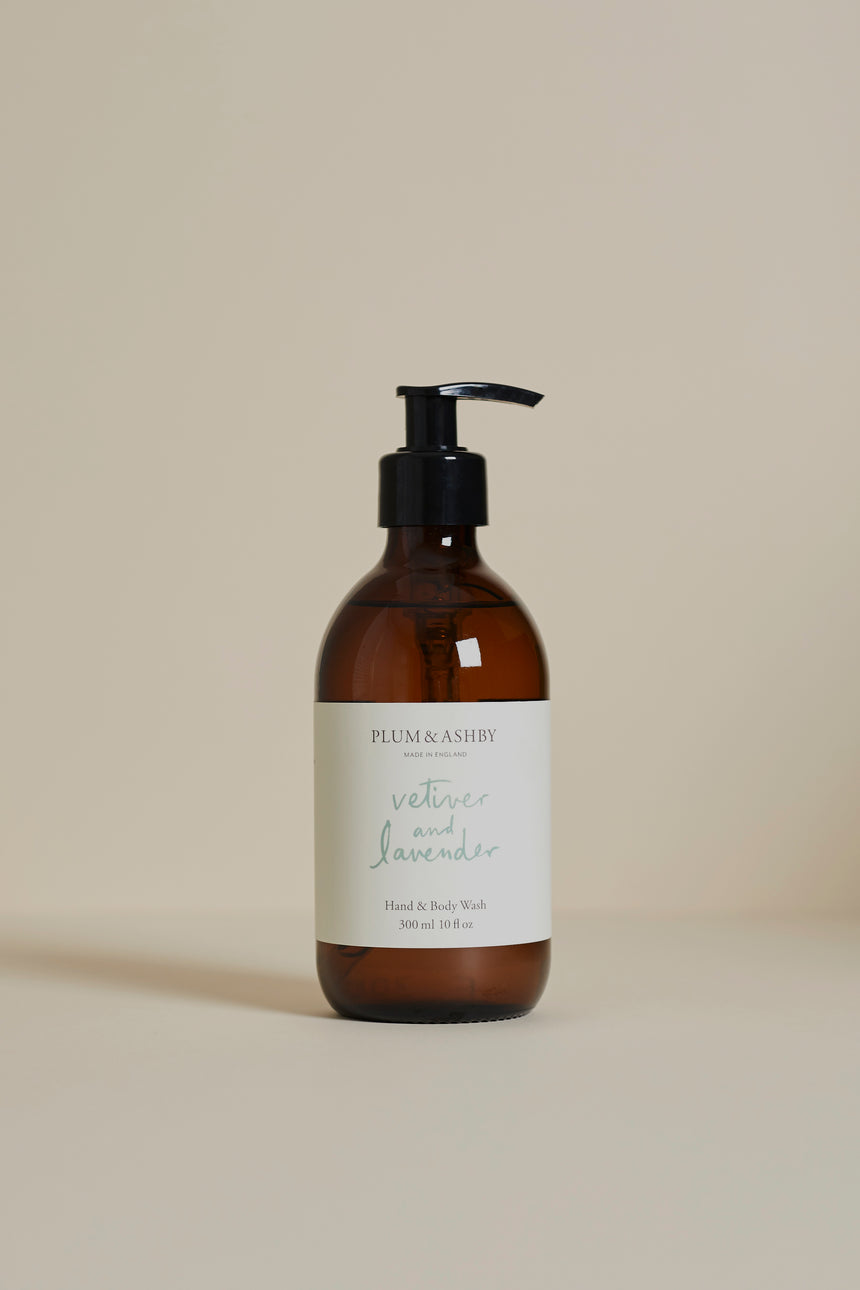 Plum & Ashby Vetiver & Lavender Hand & Body Wash
