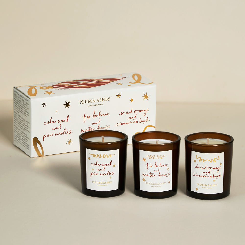 Plum & Ashby Winter Votive Set