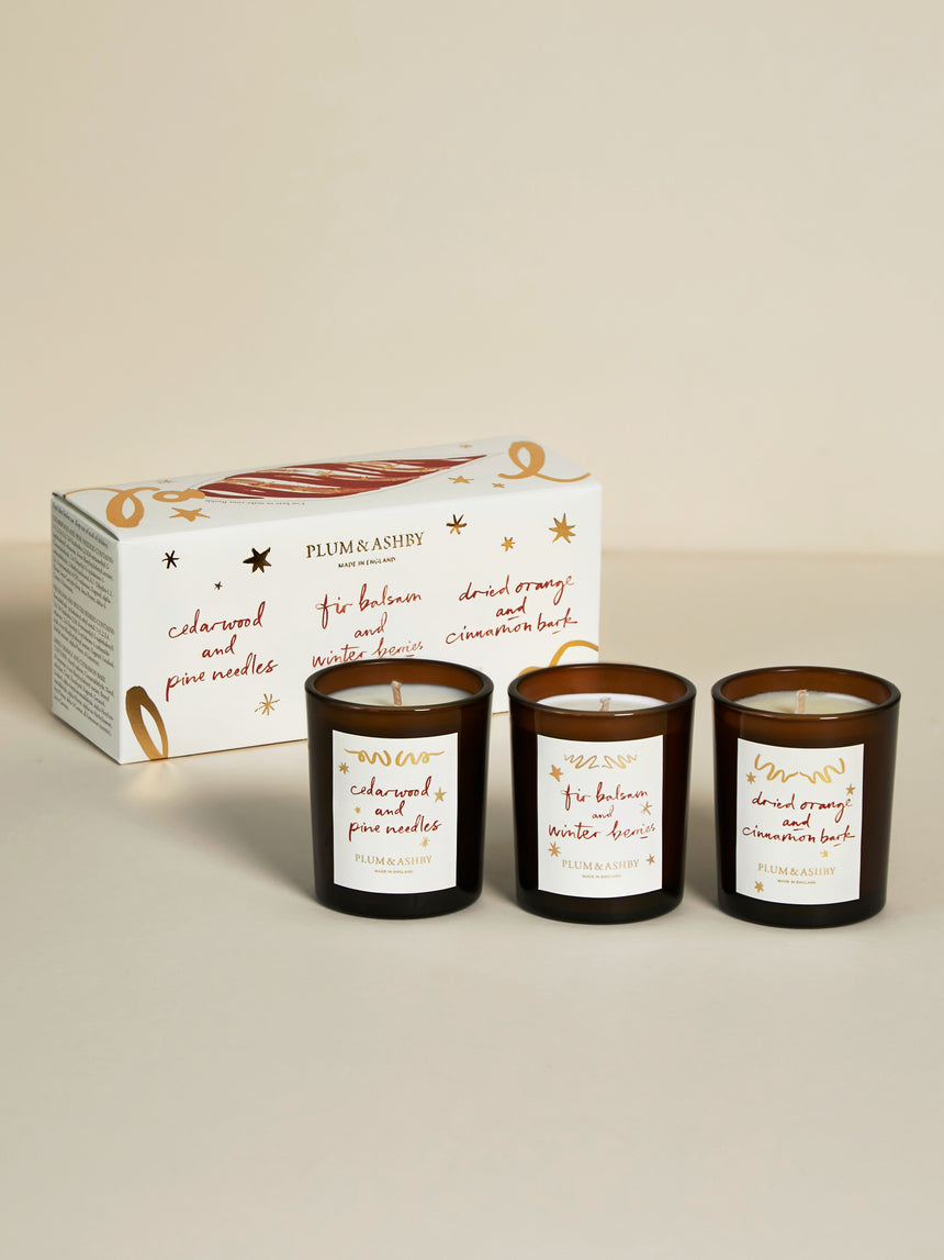 Plum & Ashby Winter Votive Set