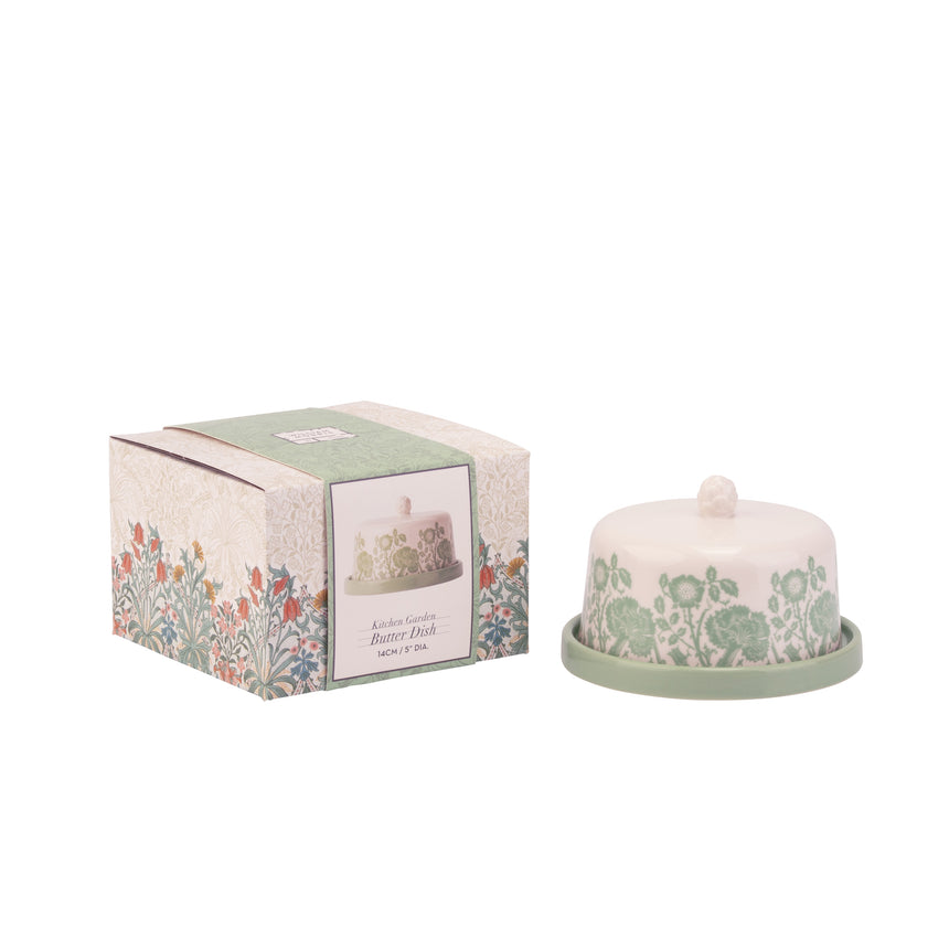 William Morris At Home Kitchen Garden Butter Dish