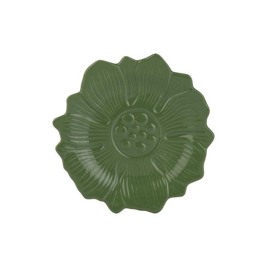 William Morris At Home Kitchen Garden Flower Shaped Cake Plates( Set of 4)