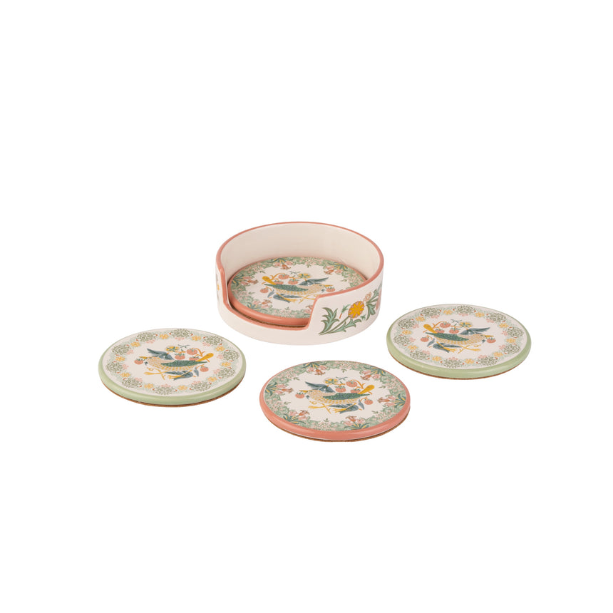 William Morris At Home Kitchen Garden Ceramic Coasters