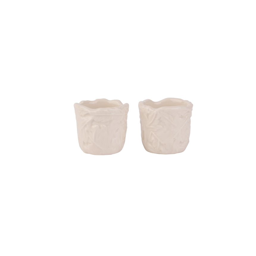 William Morris At Home Kitchen Garden Embossed Egg Cup Set