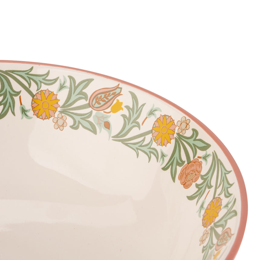 William Morris At Home Kitchen Garden Footed Serving Bowl