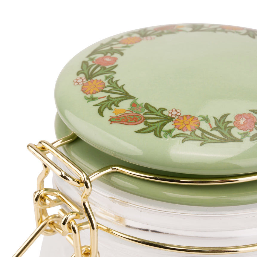 William Morris At Home Kitchen Garden Clip-Top Glass Storage Jar