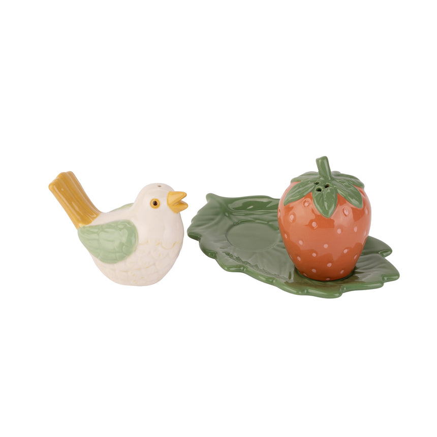 William Morris At Home Kitchen Garden Salt and Pepper Shaker Set
