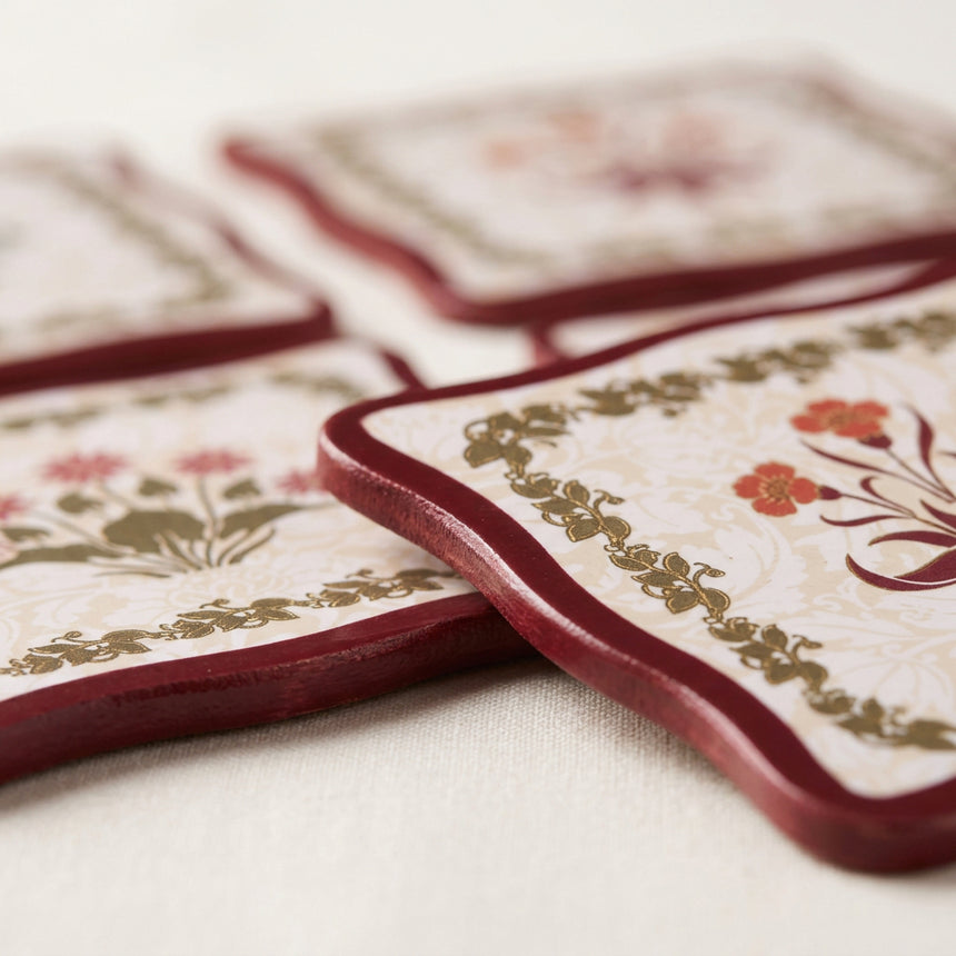 William Morris Oak & Willow, Coasters