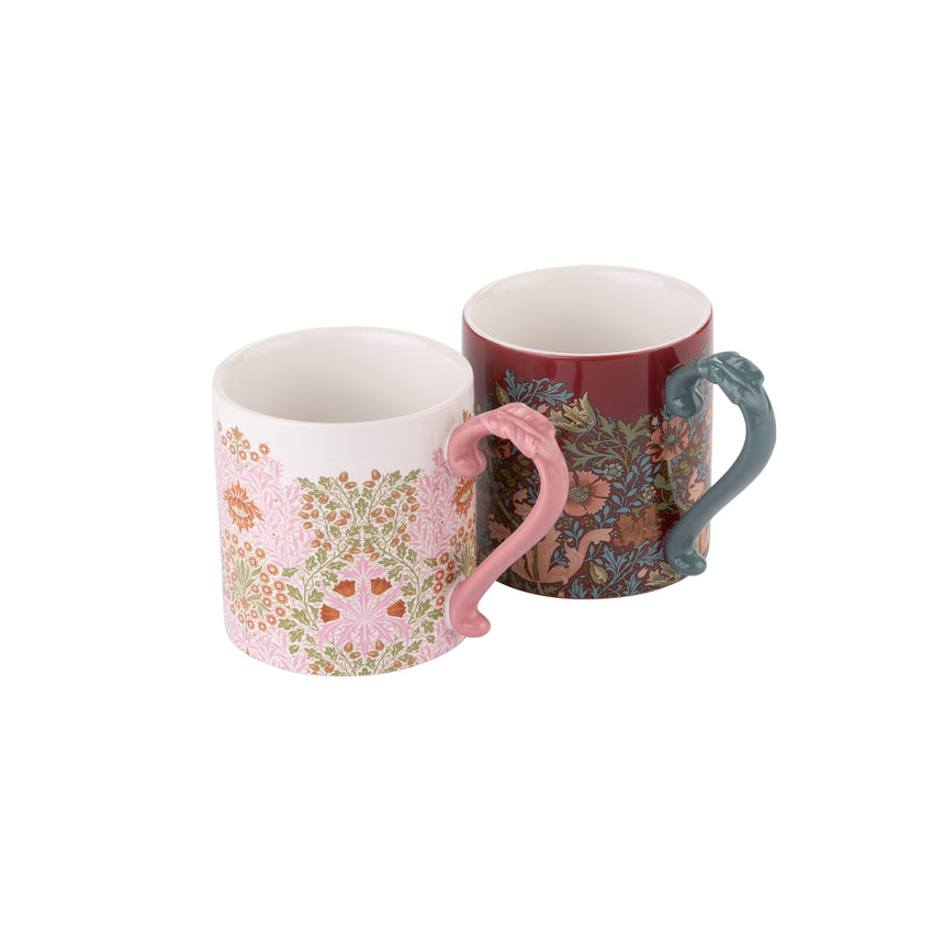 William Morris Oak & Willow Set Of 2 Mugs