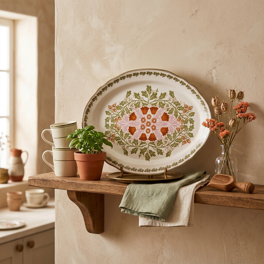 William Morris Oak & Willow Large Serving Platter