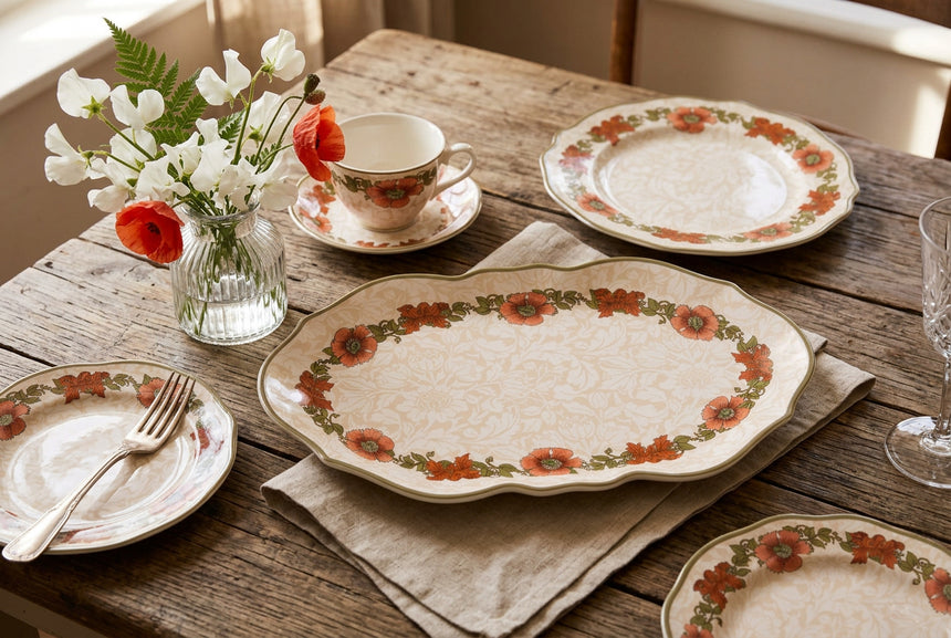 William Morris Oak & Willow Small Edged Serving Platter