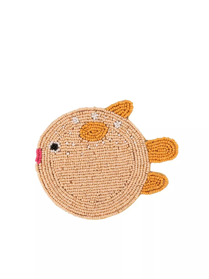 Yvonne Ellen Beaded Animal Coasters ( Set Of 4 )