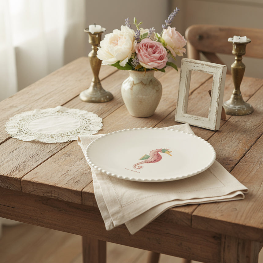 Yvonne Ellen Bobble Side Plate, Seahorse