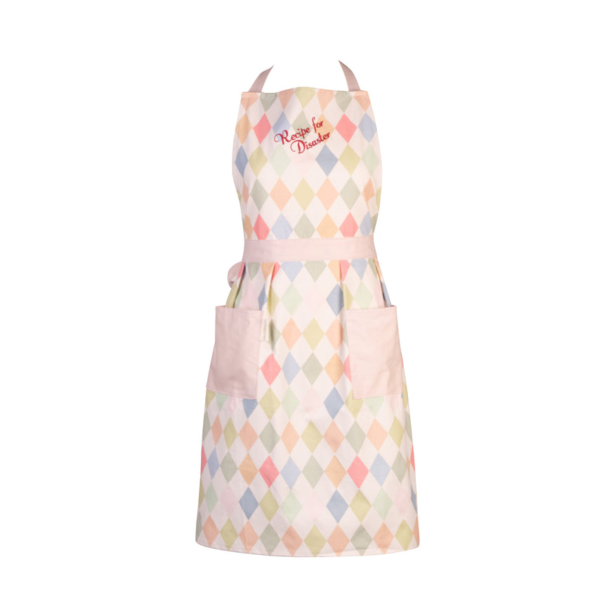 Yvonne Ellen Harlequin Cotton Apron