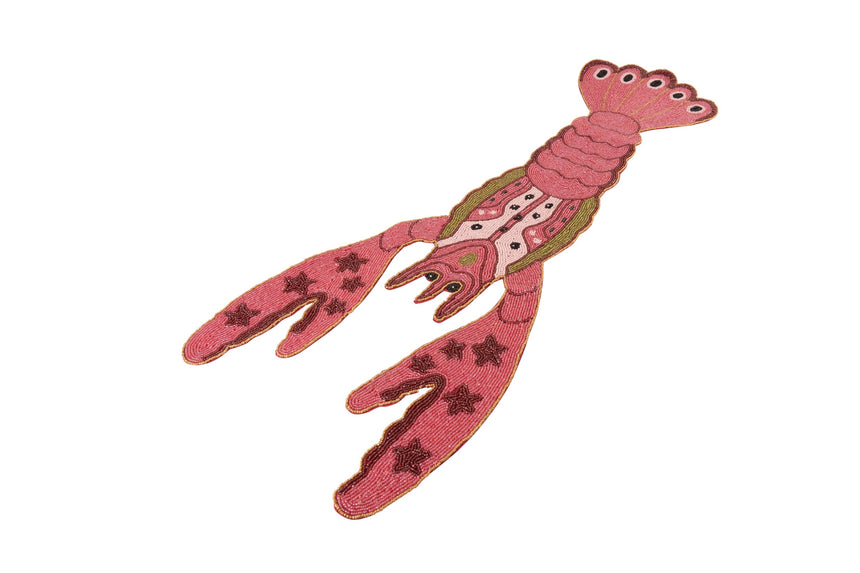 Yvonne Ellen Beaded Lobster Table Runner