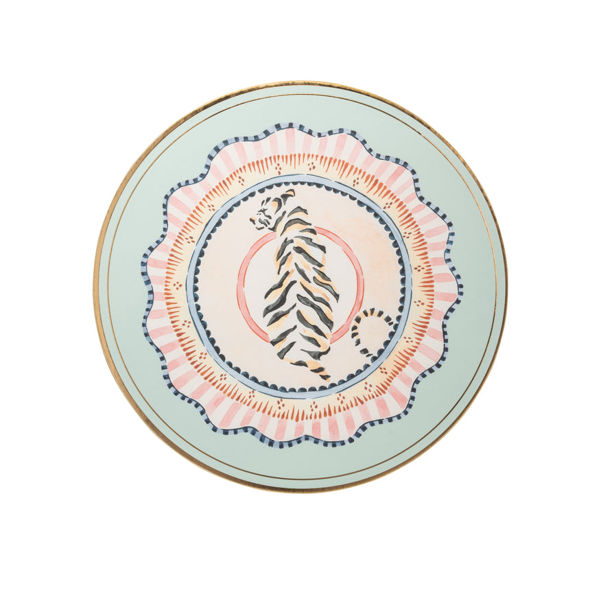 Yvonne Ellen Round Animals Placemats (Set Of 4)