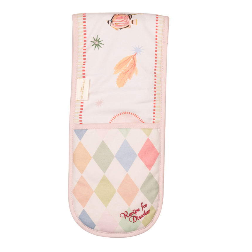 Yvonne Ellen Double Oven Gloves, Harlequin