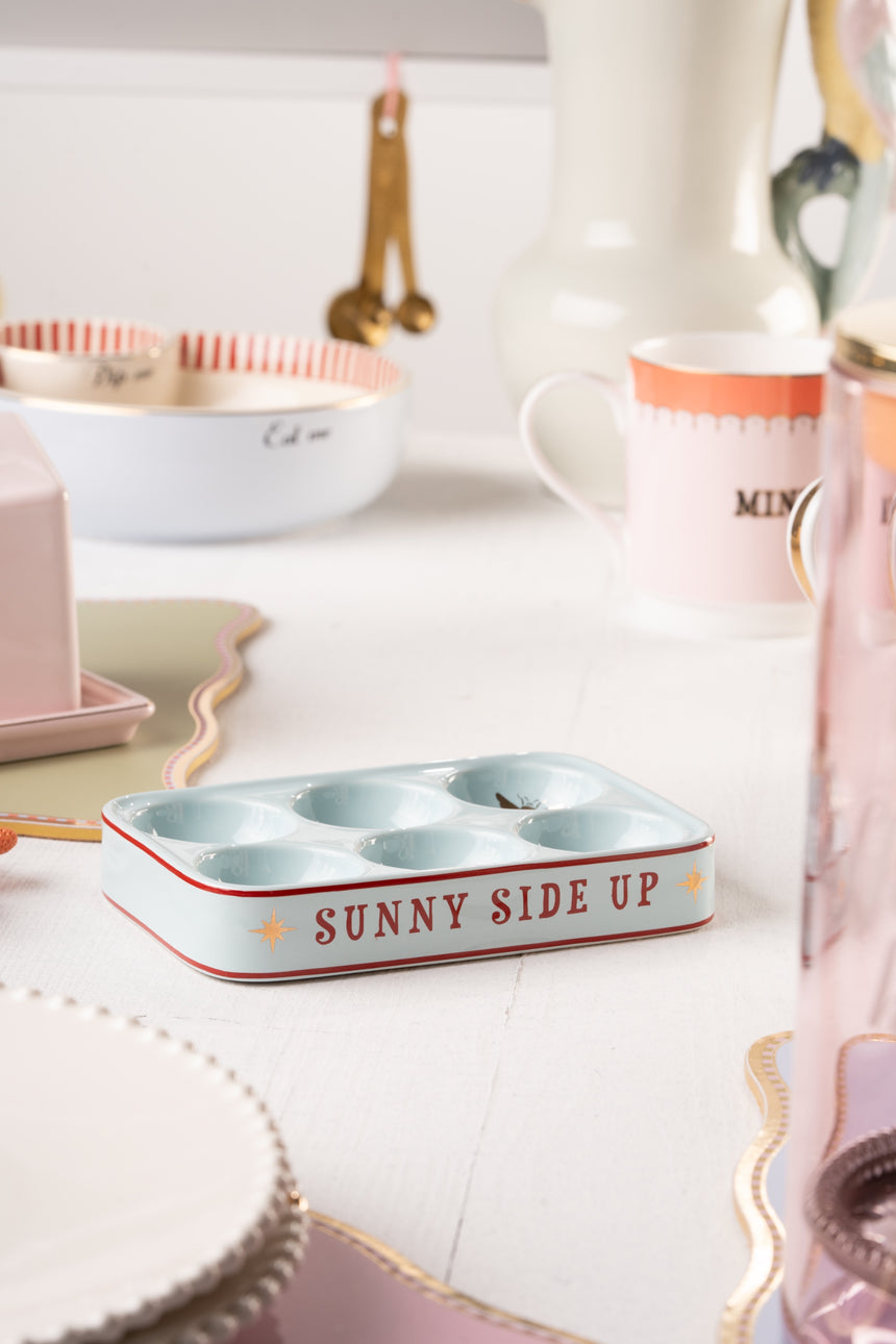 Yvonne Ellen Sunny Side Up Ceramic Egg Holder