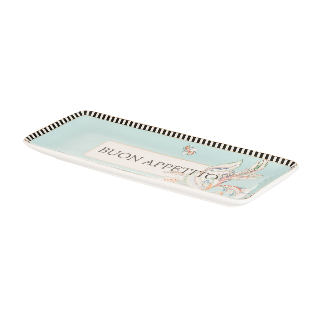 Yvonne Ellen Floral Serving Platter