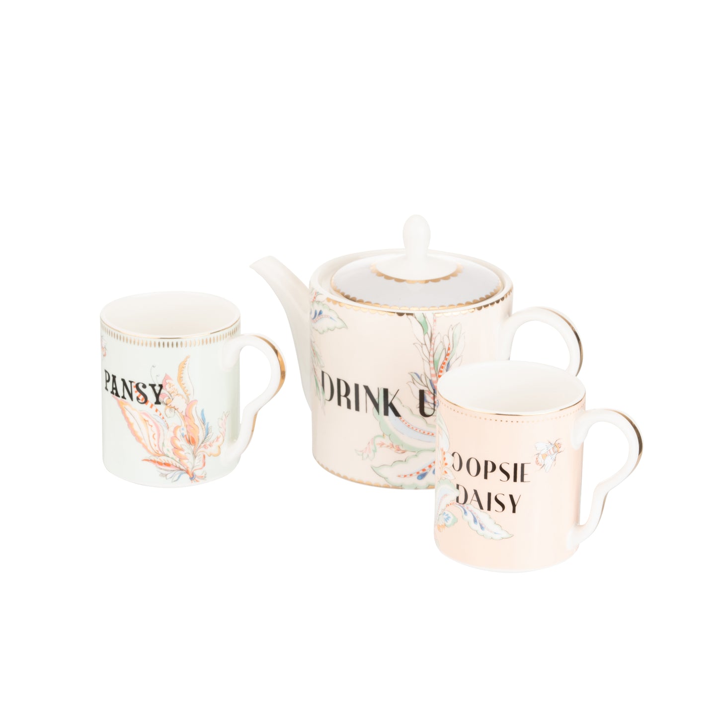 Yvonne Ellen Floral Teapot & Mug Set
