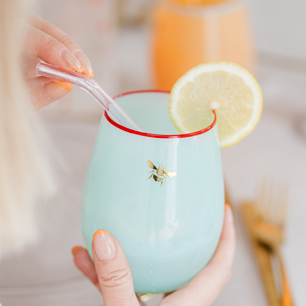 Yvonne Ellen Glass Bee Tumblers, Set Of 4