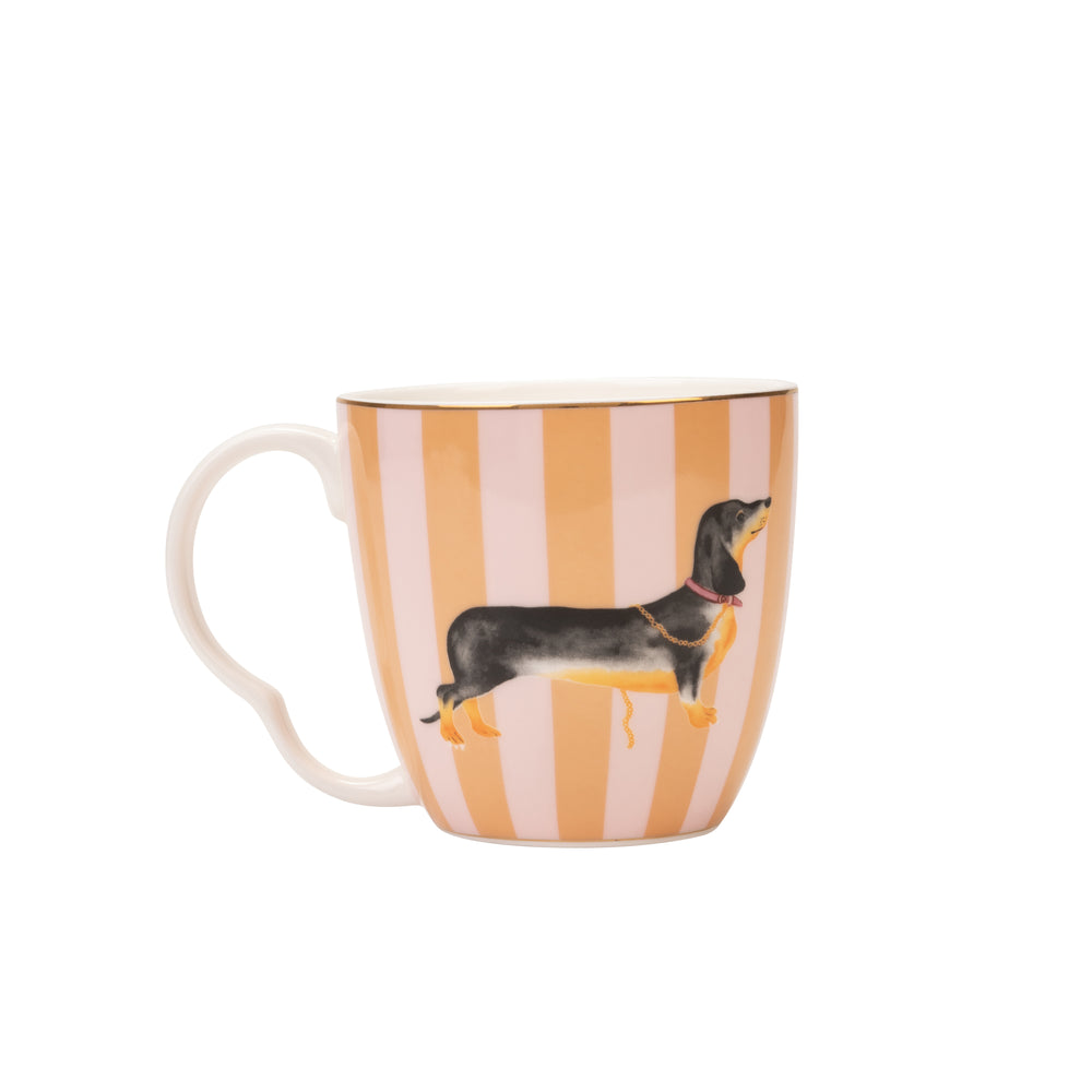 Yvonne Ellen Sausage Dog Large Mug