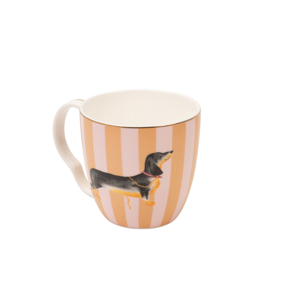 Yvonne Ellen Sausage Dog Large Mug