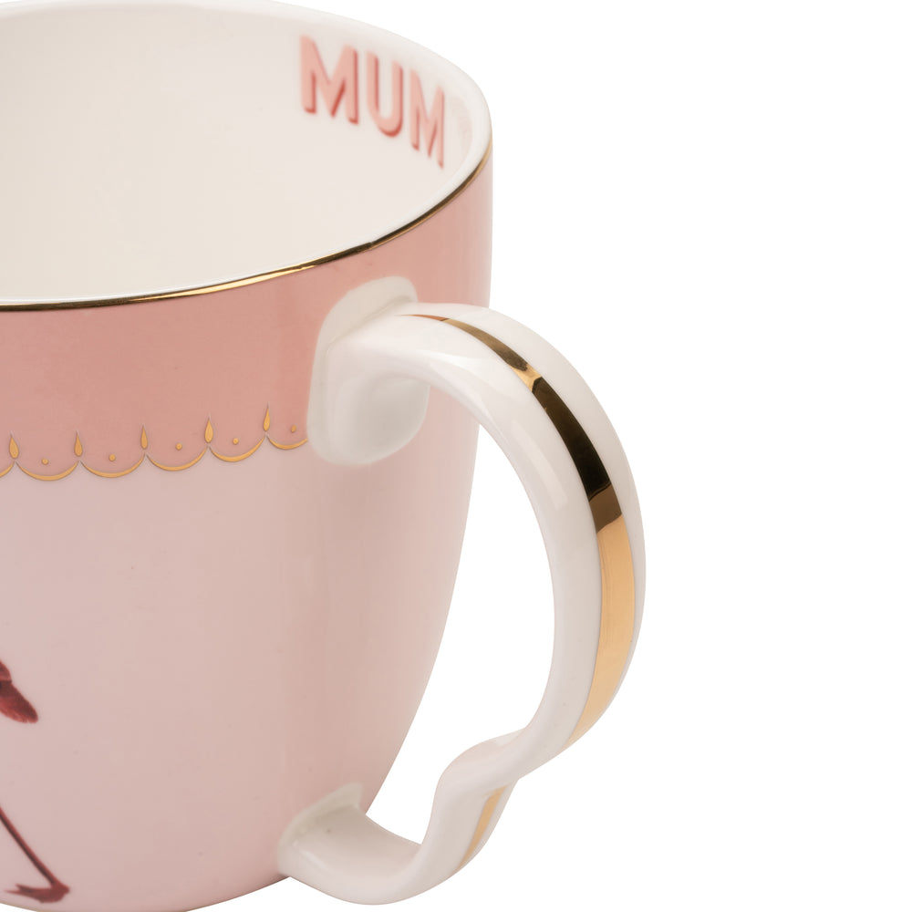 Yvonne Ellen  Flamingo Mum Large Mug