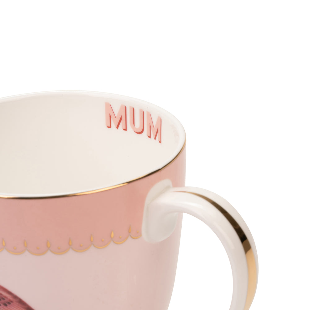 Yvonne Ellen  Flamingo Mum Large Mug