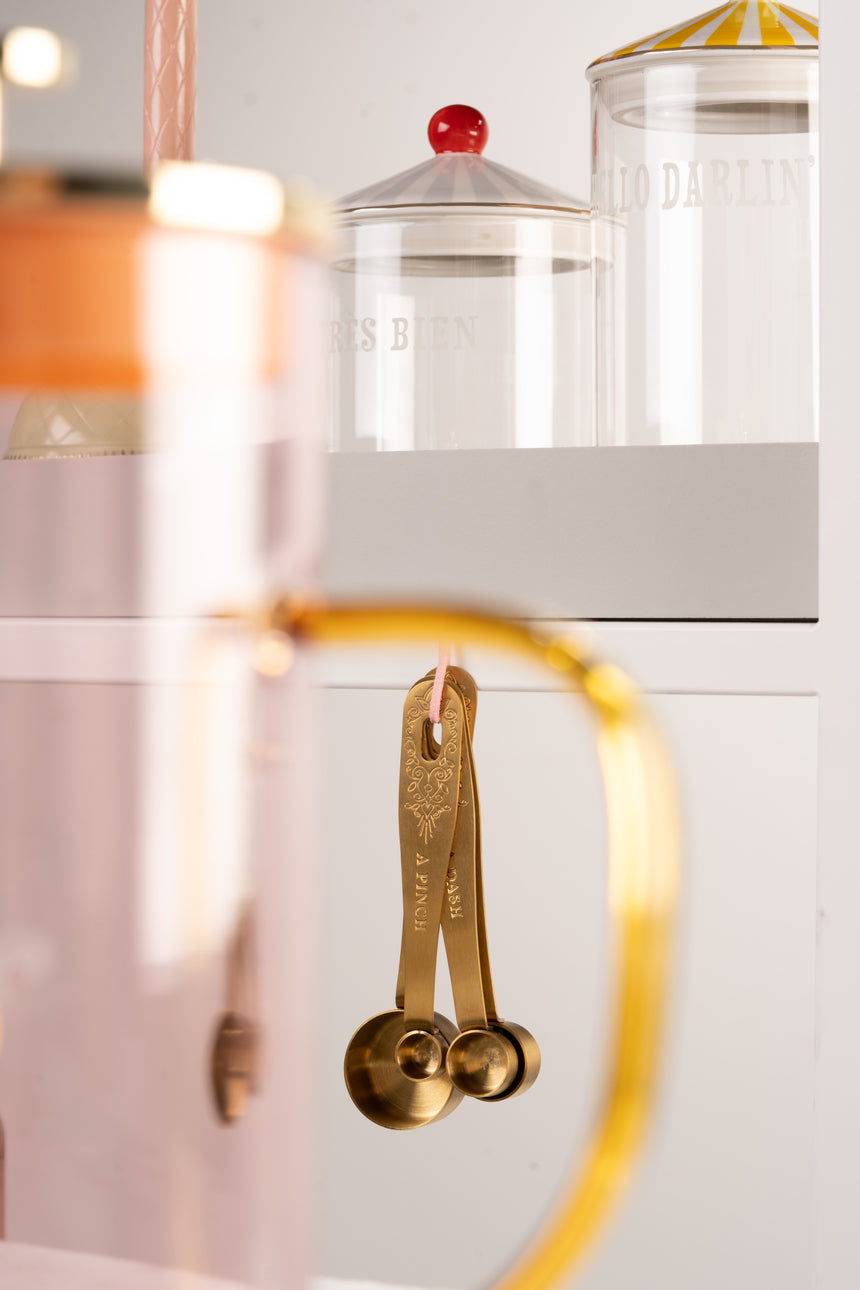 Yvonne Ellen Gold Measuring Spoons (Set Of 4)